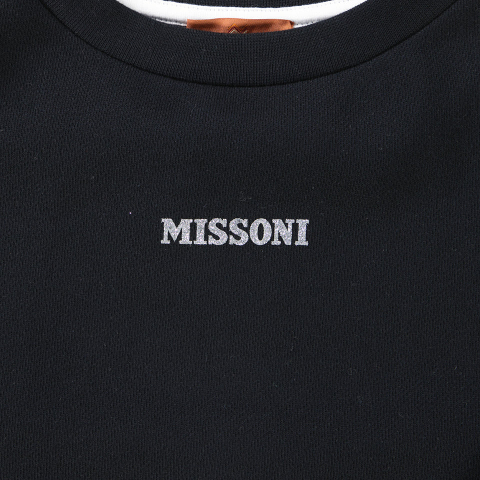 Missoni Kids Girls Sweater Black