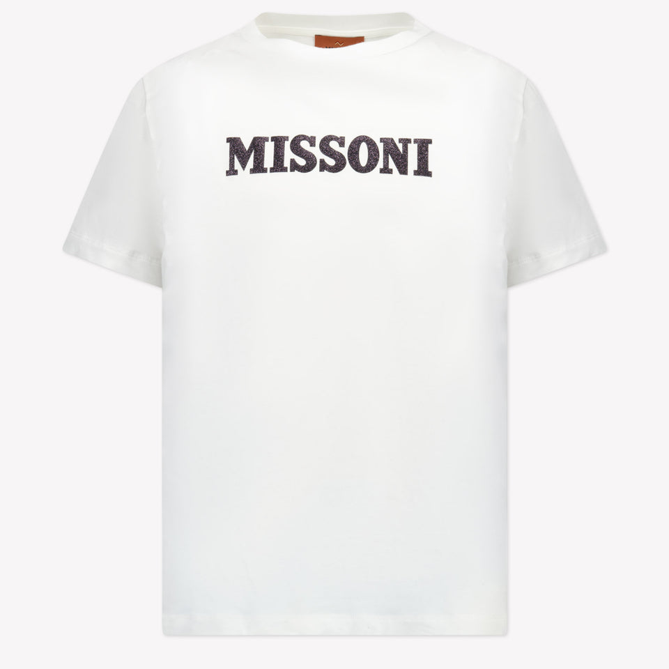 Missoni Kids Girls  T-Shirt White