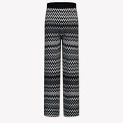 Missoni Kids Girls  Pants Black
