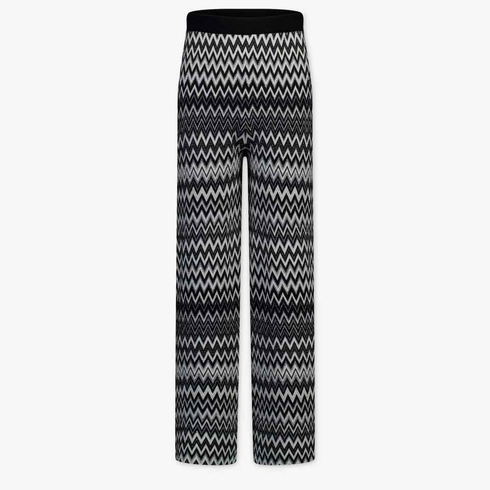 Missoni Kids Girls  Pants Black