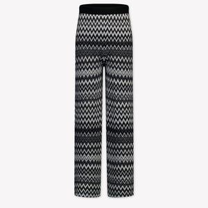 Missoni Kinder Meisjes Broek In Zwart