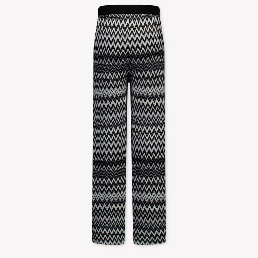 Missoni Kinder Meisjes Broek In Zwart