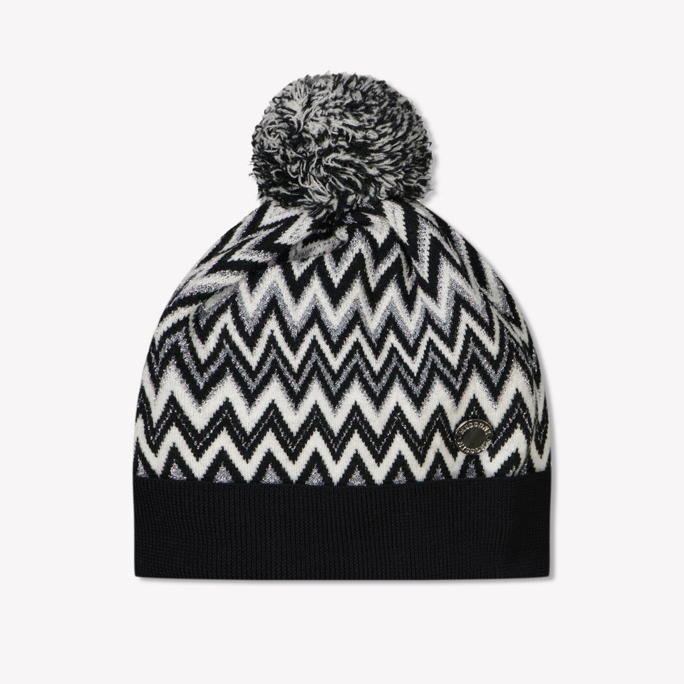 Missoni Kids Girls Hat Black