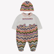 Missoni Baby Girls Playsuit  Fuchsia