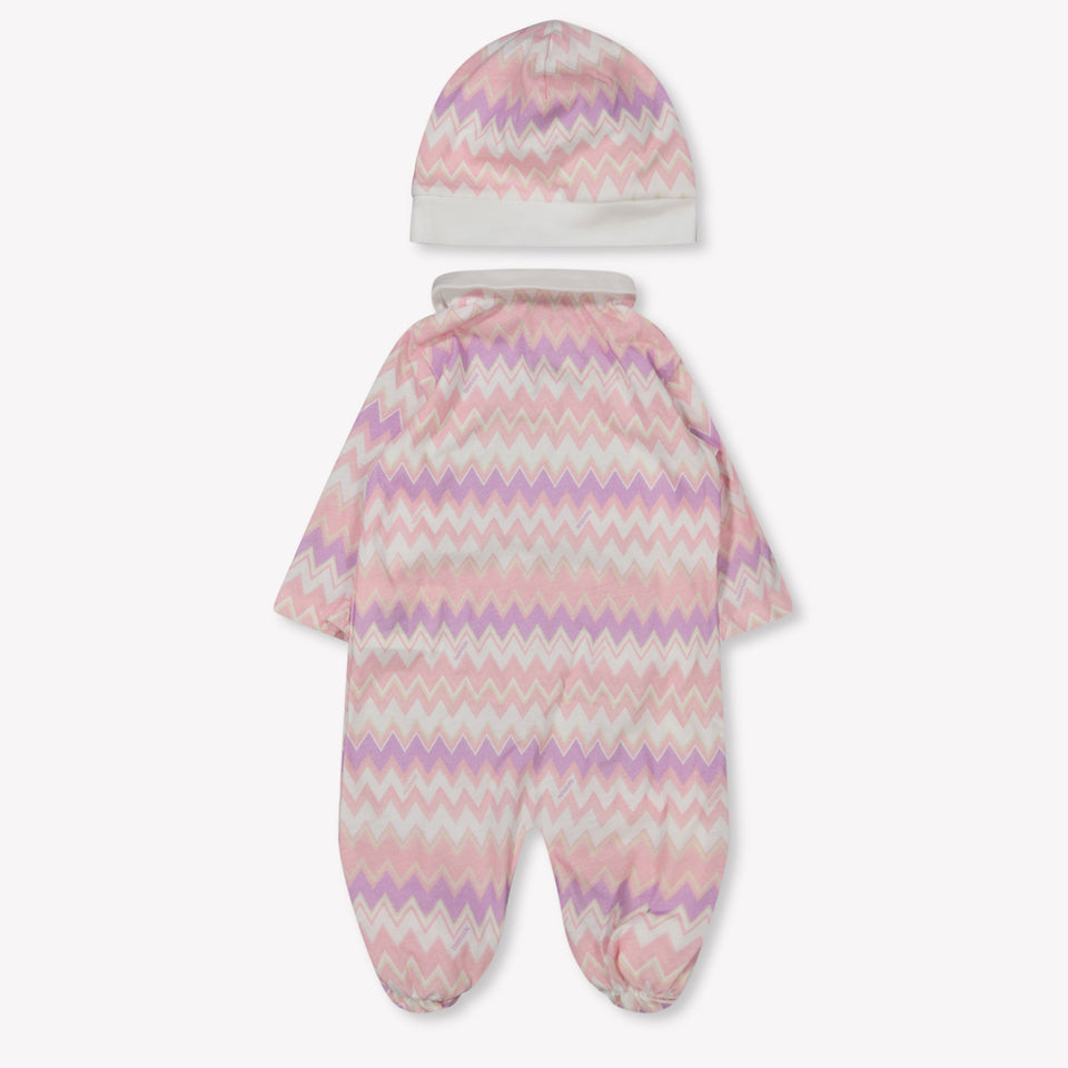 Missoni Baby Girls Playsuit  Light Pink