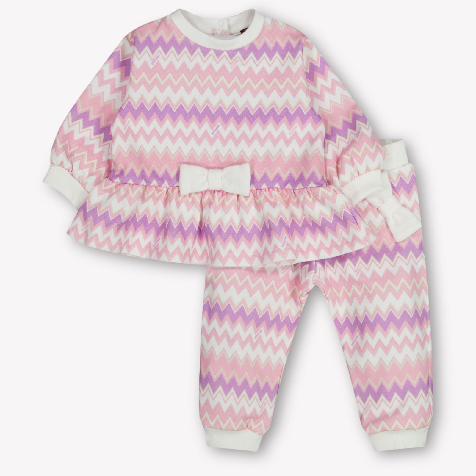 Missoni Baby Girls Tracksuit  Light Pink