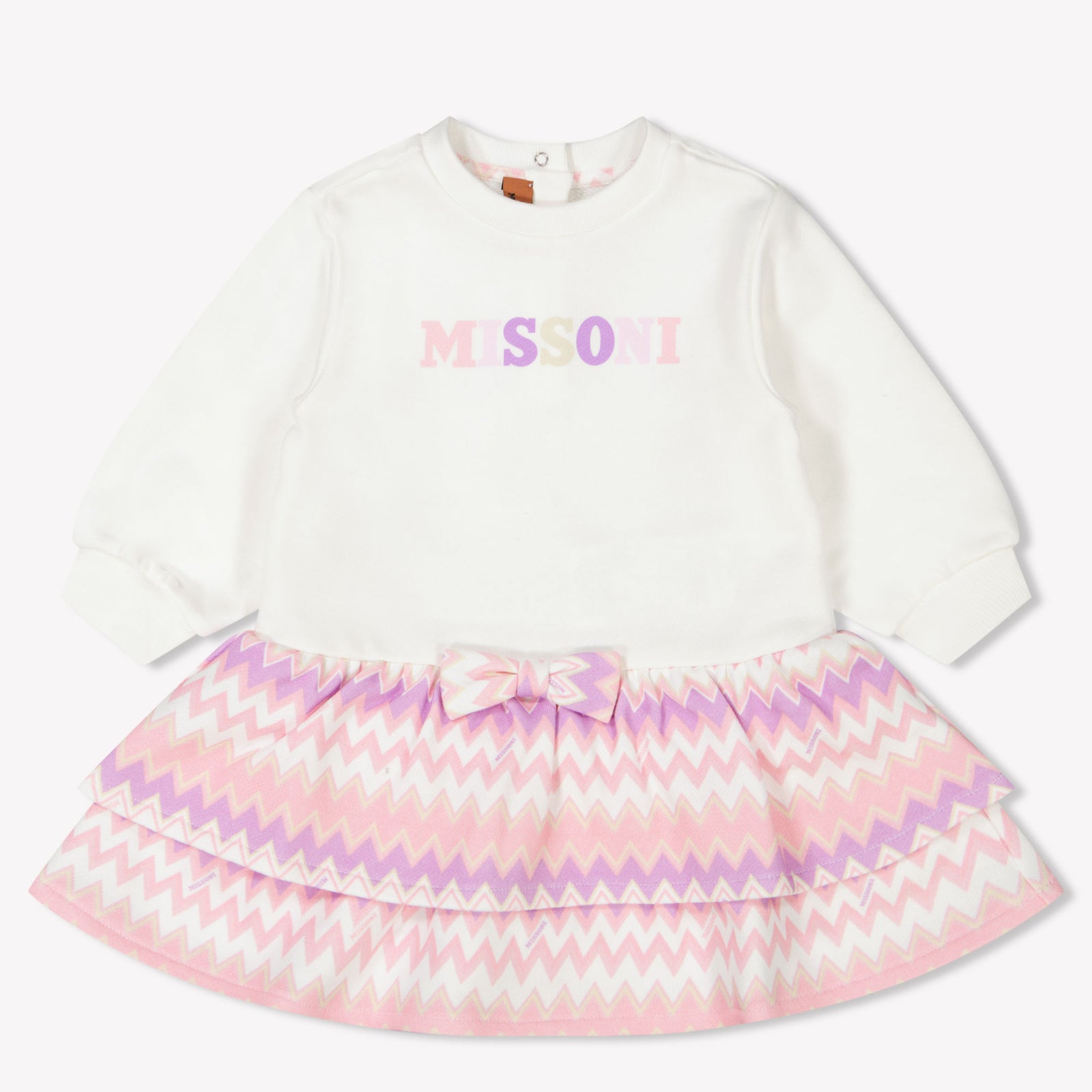 Missoni Baby Meisjes Jurk In Wit