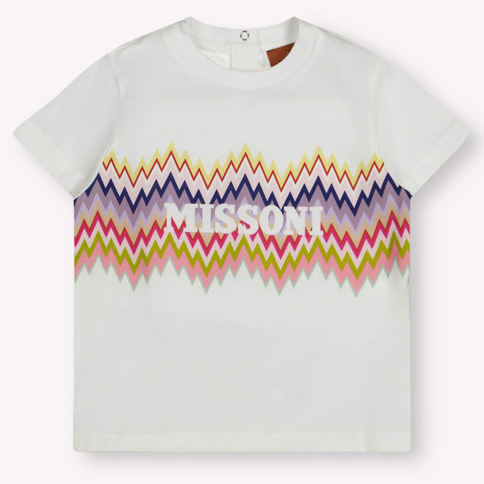 Missoni Baby Meisjes T-Shirt In Wit