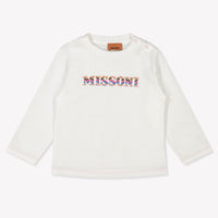 Missoni Baby Girls T-Shirt  White