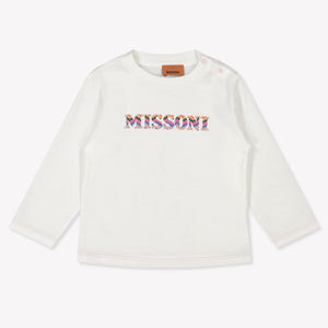 Missoni Baby Girls T-Shirt  White