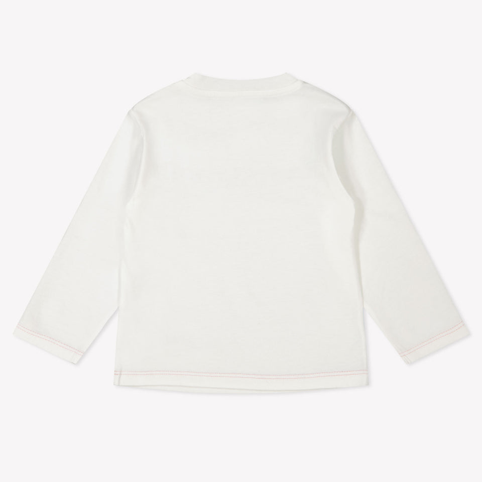 Missoni Baby Meisjes T-Shirt In Wit