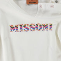 Missoni Baby Girls T-Shirt  White