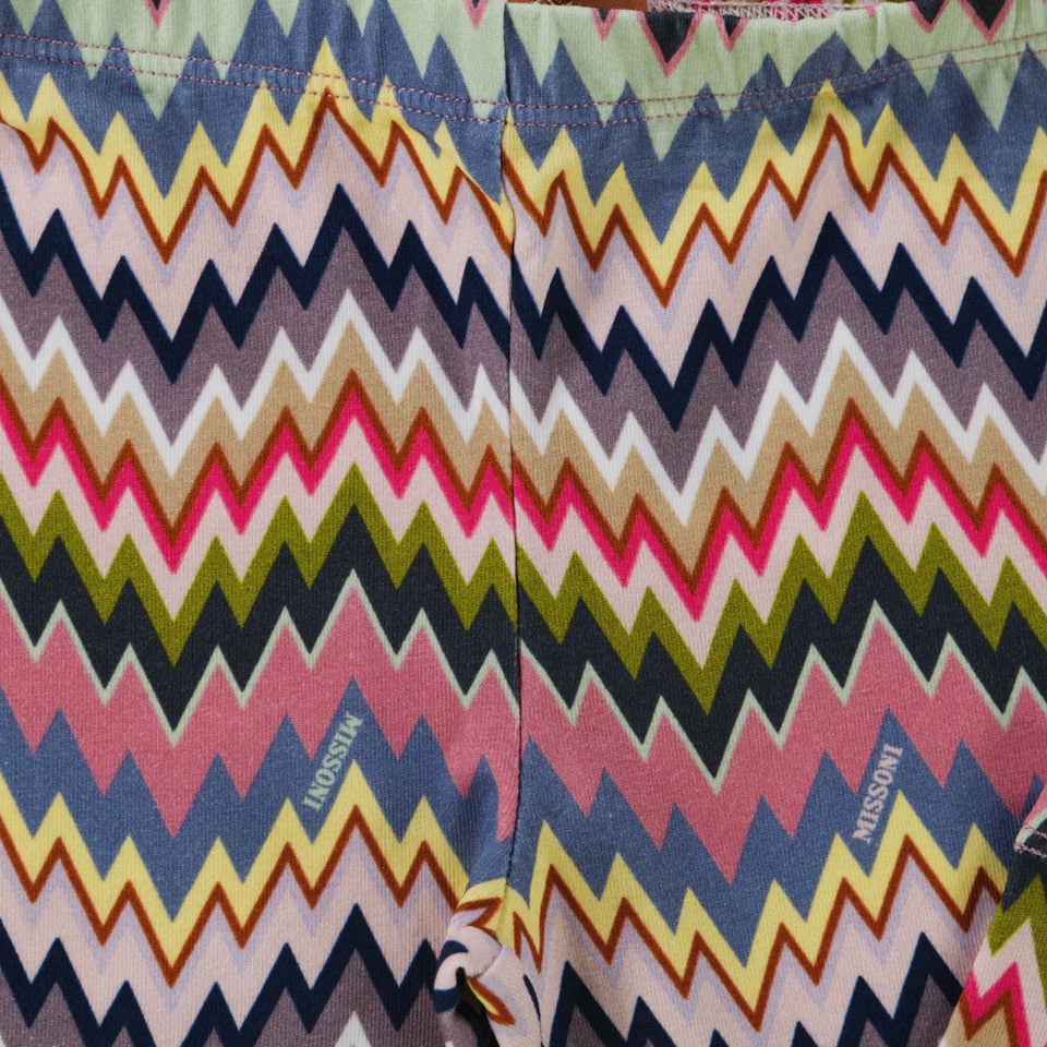 Missoni Baby Meisjes Legging In Fuchsia