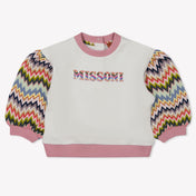 Missoni Baby Girls Sweater  White
