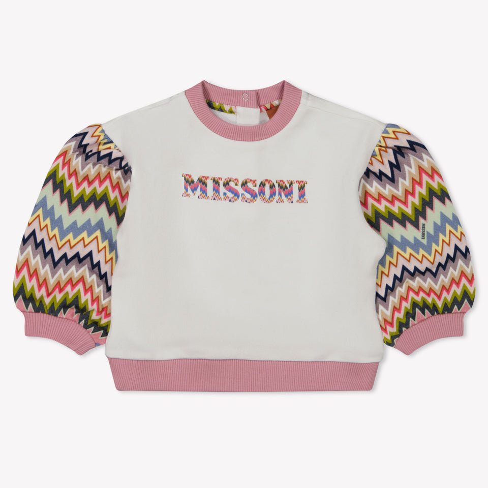 Missoni Baby Girls Sweater  White