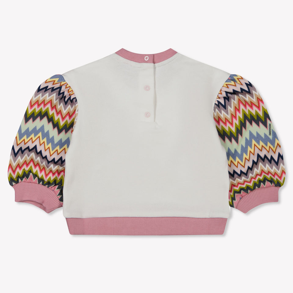 Missoni Baby Girls Sweater  White