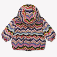 Missoni Baby Meisjes Winterjas In Fuchsia