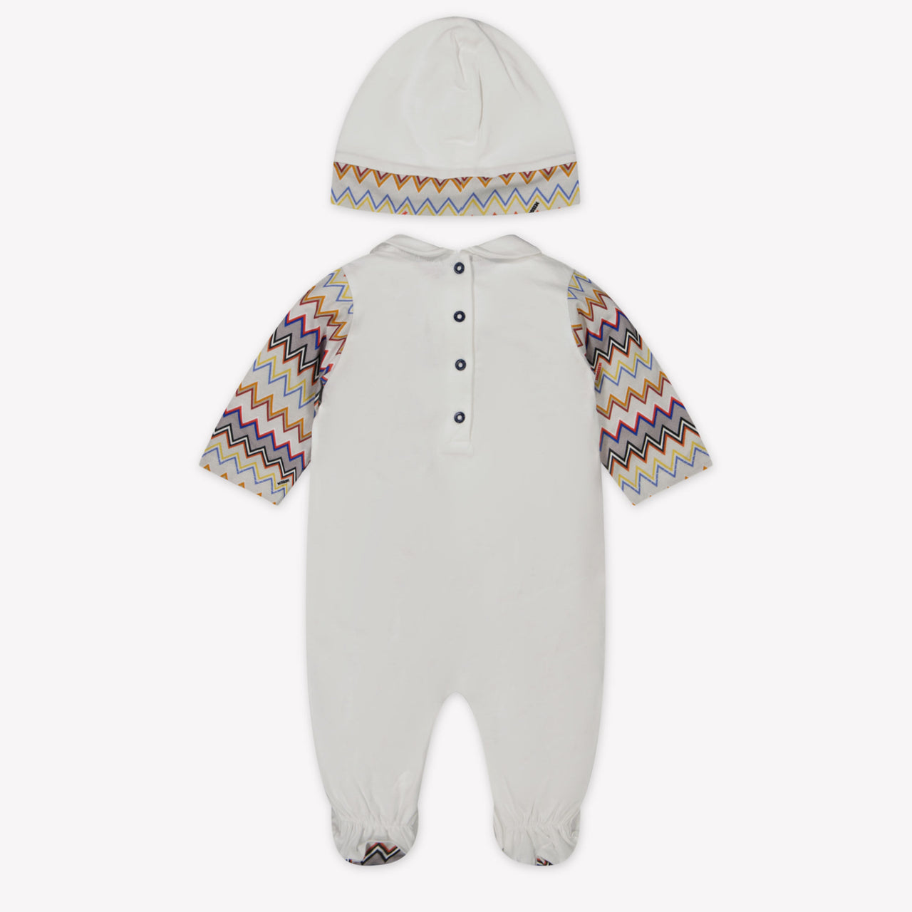 Missoni Baby Boys Playsuit  White