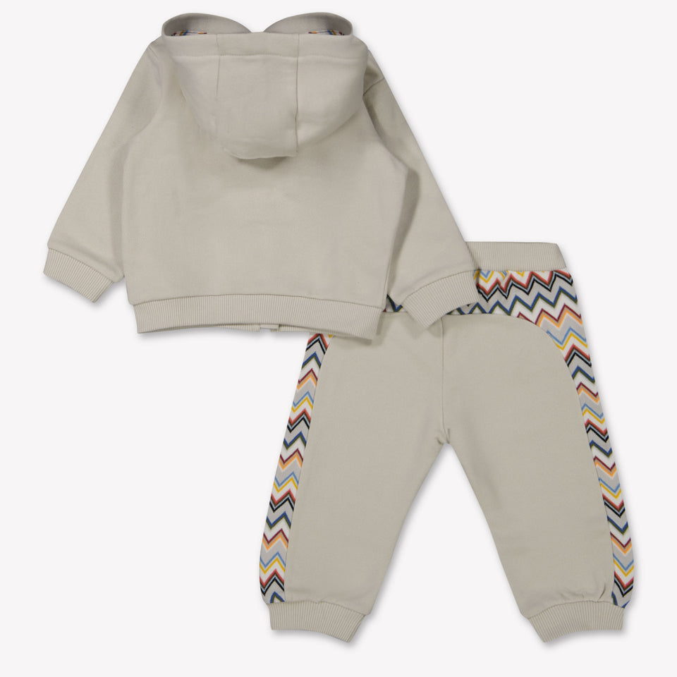 Missoni Baby Boys Tracksuit  Light Beige