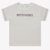 Missoni Baby Jongens T-Shirt In Wit