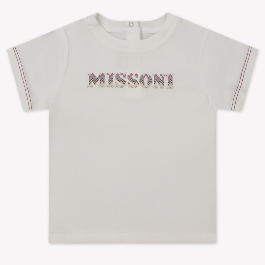 Missoni Baby Boys T-Shirt  White