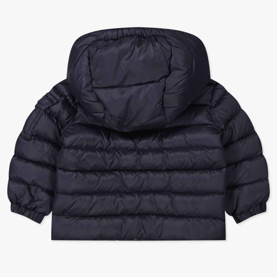 Moncler Jules Baby Jongens Winterjas In Navy