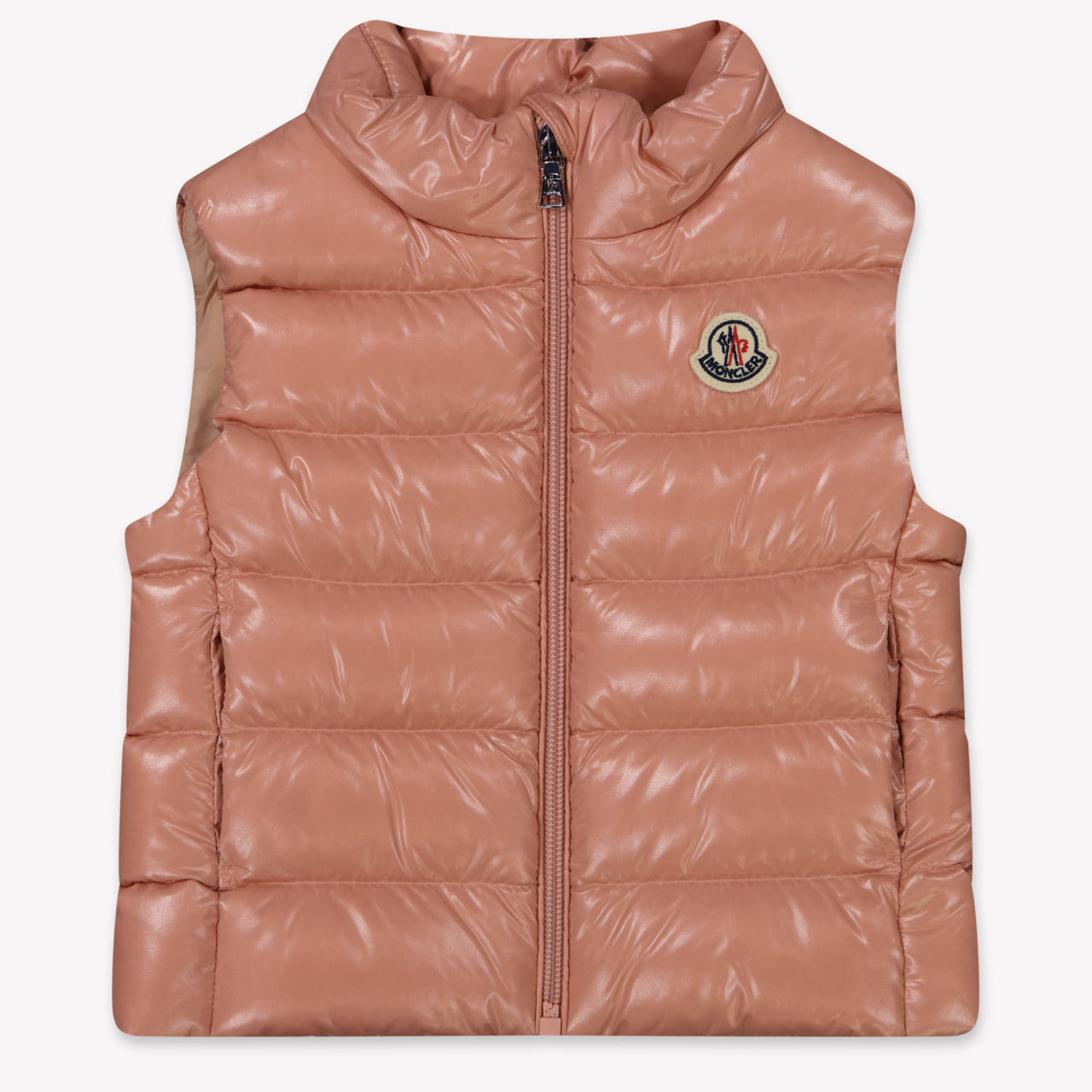 Moncler Ghany Baby Girls Body Warmer  Old Pink