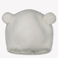 Moncler Baby Unisex Hat  Offwhite