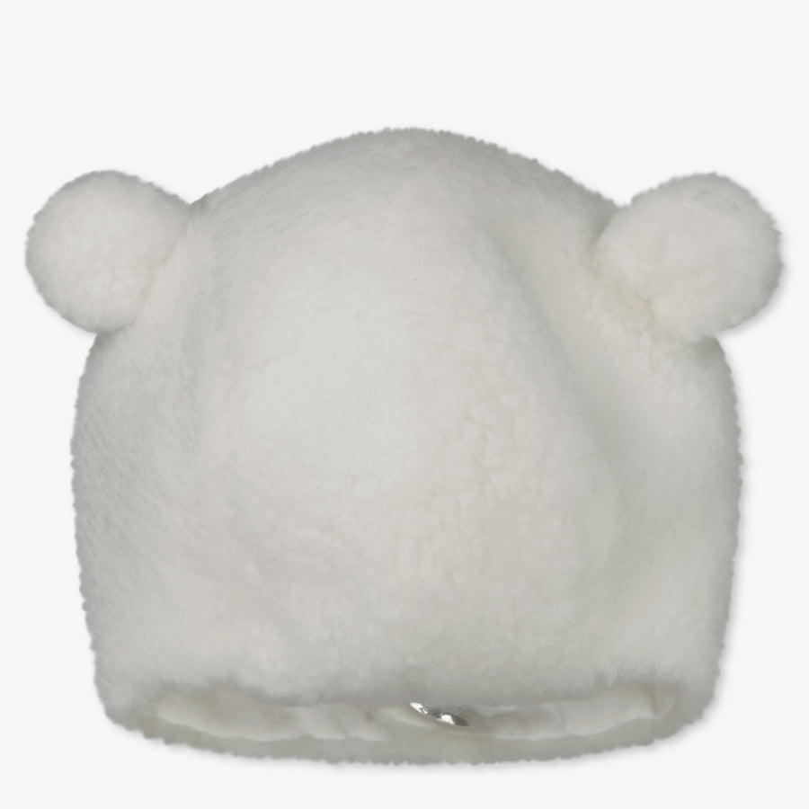 Moncler Baby Unisex Hat  Offwhite