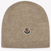 Moncler Baby Unisex Muts In Beige