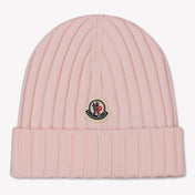 Moncler Baby Unisex Hat  Light Pink