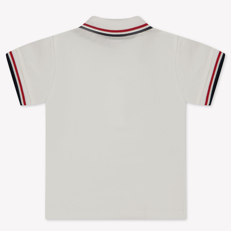 Moncler Baby Boys Polo  White