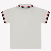 Moncler Baby Jongens Polo In Wit