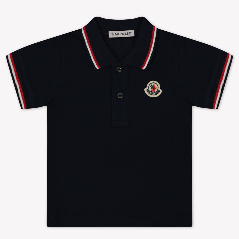 Moncler Baby Boys Polo  Navy