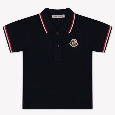 Moncler Baby Boys Polo  Navy