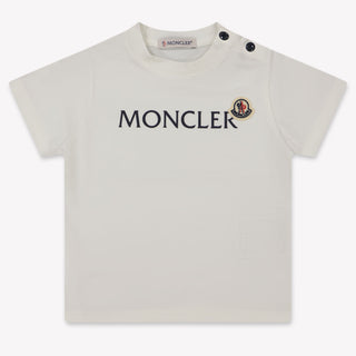 Moncler Baby Boys T-Shirt  White