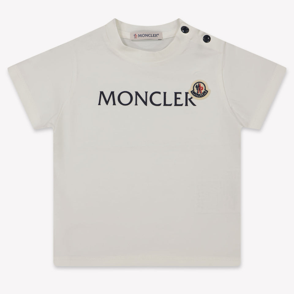 Moncler Baby Boys T-Shirt  White