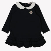 Moncler Baby Meisjes Jurk In Navy