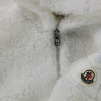 Moncler Baby Unisex Playsuit  Offwhite