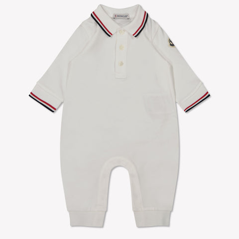Moncler Baby Jongens Boxpakje In Wit
