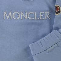 Moncler Baby Boys Tracksuit  Light Blue