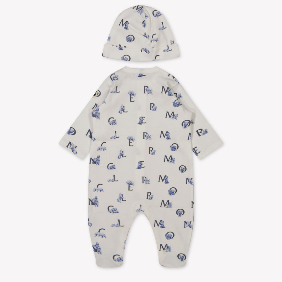 Moncler Baby Boys Playsuit  Light Blue