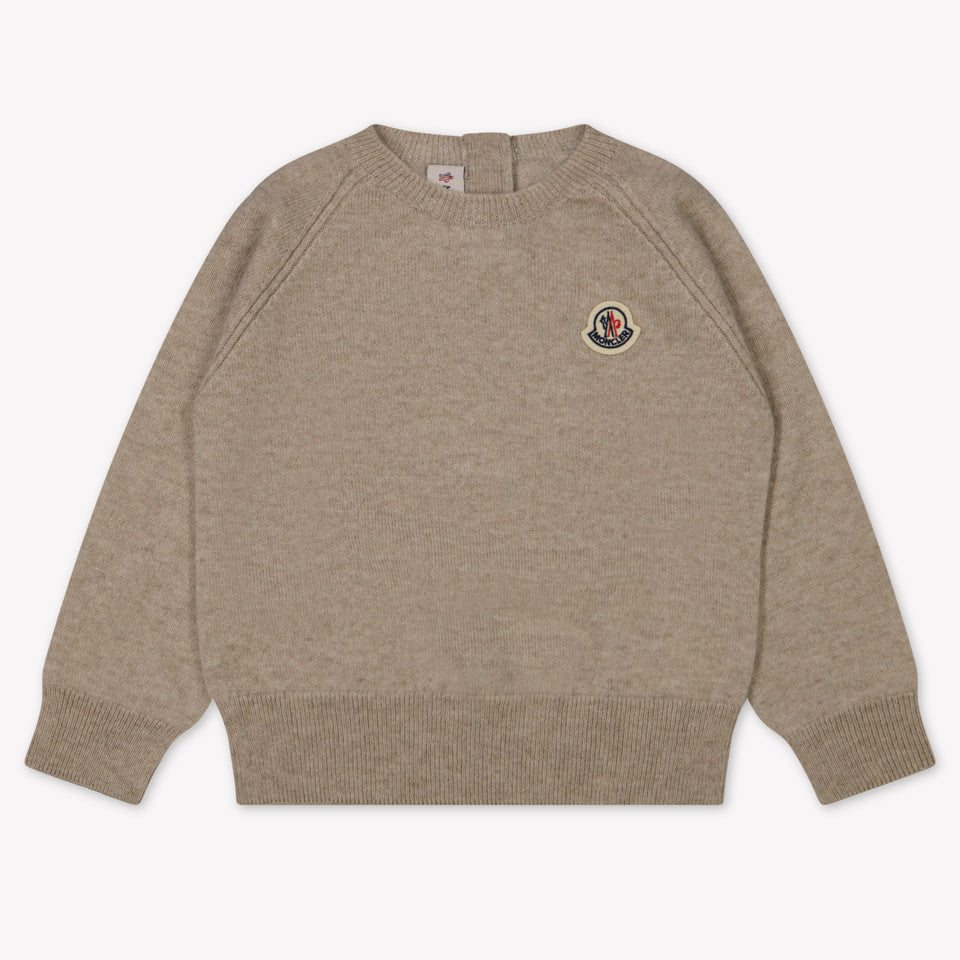 Moncler Baby Boys Sweater  Beige