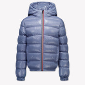 Moncler New Aubert Kinder Jongens Winterjas In Licht Blauw