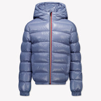 Moncler New Aubert Kids Boys Winter Jacket  Light Blue