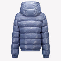 Moncler New Aubert Kids Boys Winter Jacket  Light Blue