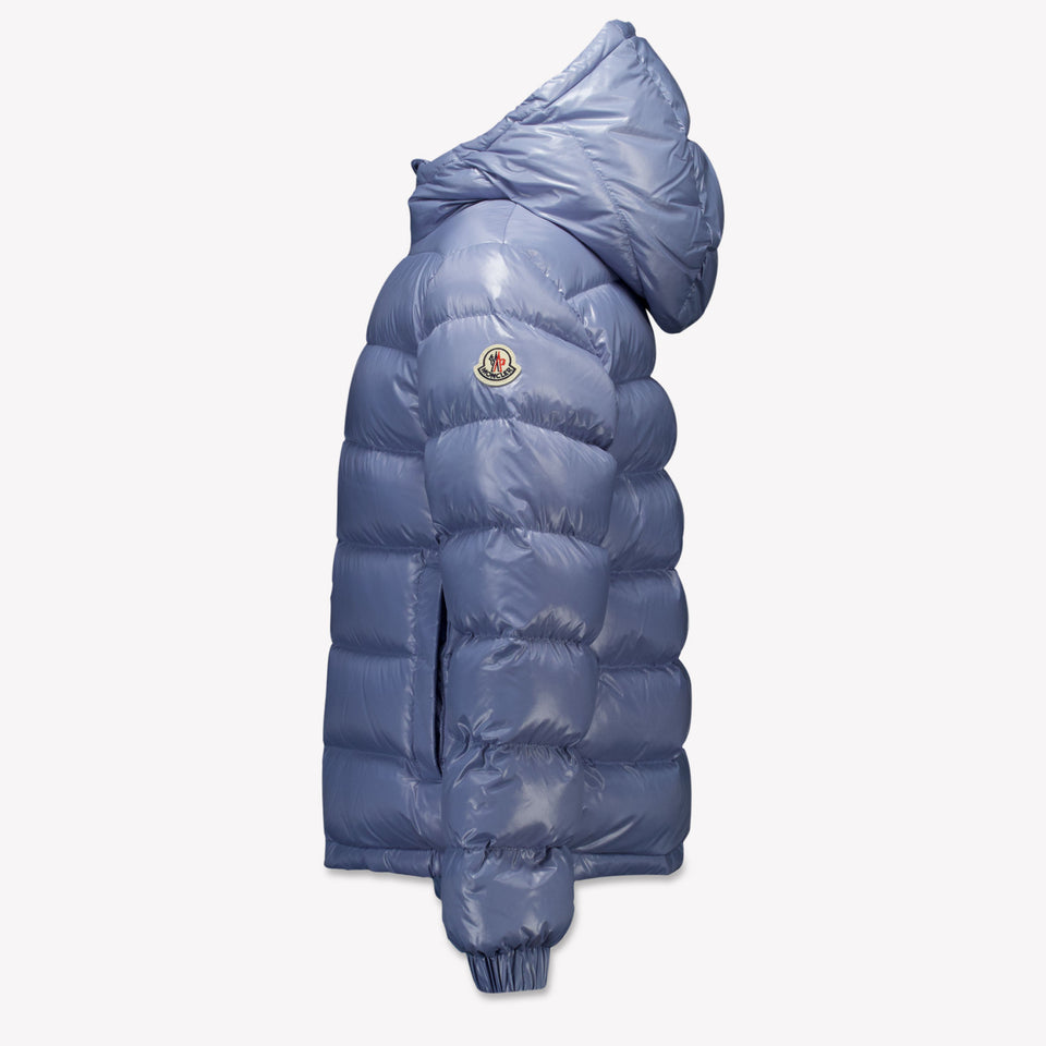 Moncler New Aubert Kinder Jongens Winterjas In Licht Blauw