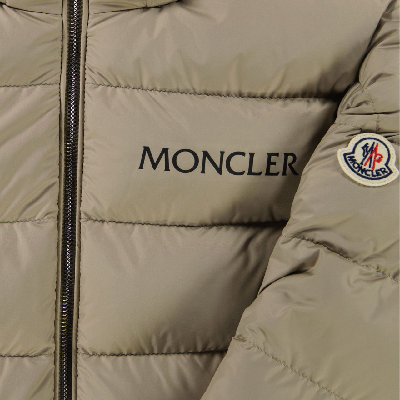 Moncler Bajan Kids Boys Winter Jacket  Beige