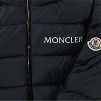 Moncler Bajan Kinder Jongens Winterjas In Zwart