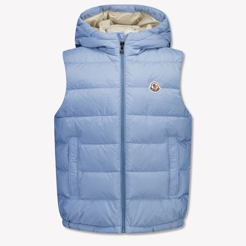 Moncler Fudo Kids Boys Body Warmer  Light Blue